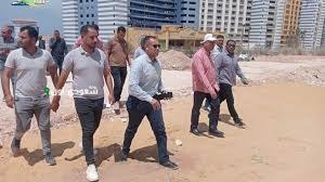 مسئولو الإسكان يزورون المشروعات