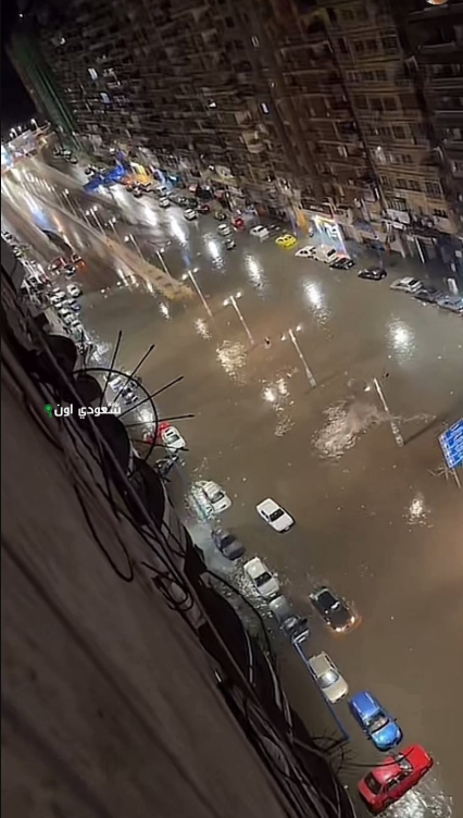 صور توثق ما تسبب فيه اعصار الإسكندرية