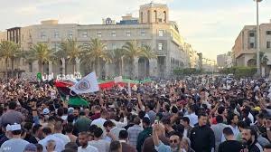 مظاهرات حاشدة في ليبيا