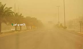 رياح قوية تضرب نجران