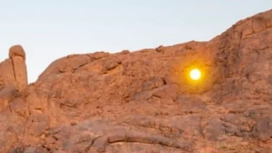 ظاهرة دخول قرص الشمس