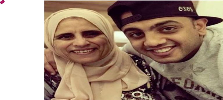 أوس أوس يدعوا لوالدته