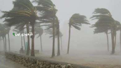 أتربة ورياح نشطة في الحدود الشمالية