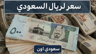 اسعار الريال السعودي اليوم