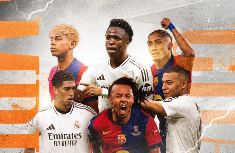 برشلونة وريال مدريد، في