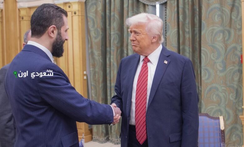 ترامب يصف أحمد الشرع