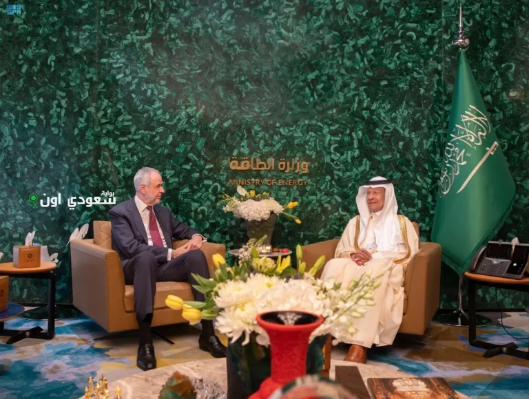 وزير الطاقة يناقش مع الرئيس المعيَّن لمؤتمر الأطراف COP30