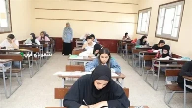 جدول امتحانات الصف الأول الثانوي