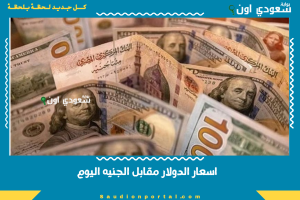 اسعار الدولار مقابل الجنيه اليوم
