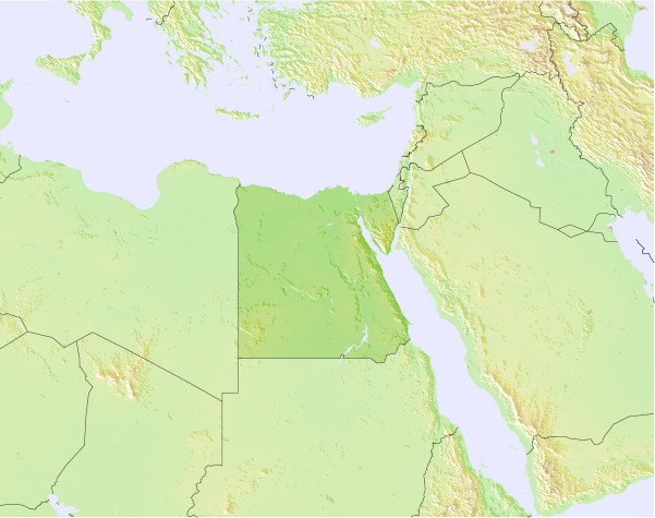 خريطة الطقس في مصر