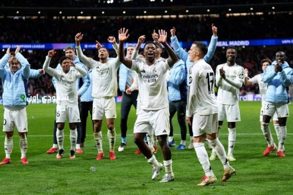ريال مدريد يتصدر قائمة