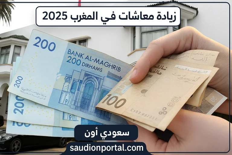 زيادة معاشات في المغرب 2025