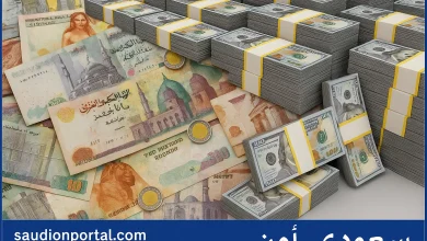 سعر الدولار مقابل الجنيه