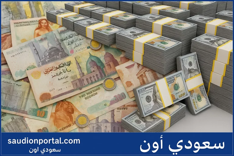 سعر الدولار مقابل الجنيه