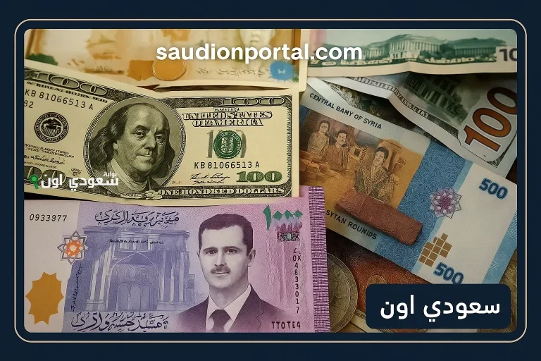 سعر الدولار مقابل الليرة السورية