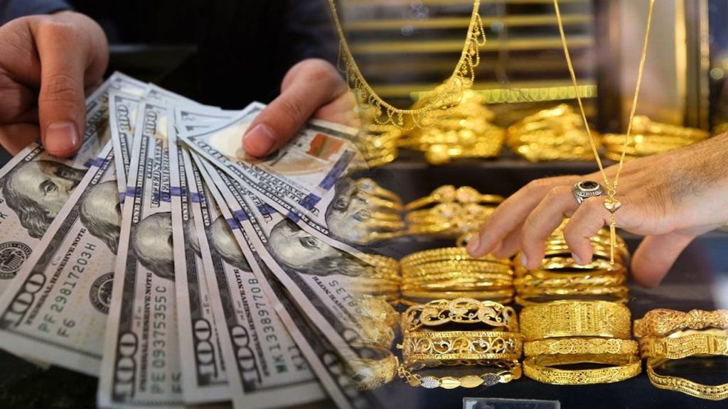 سعر الدولار يزاحم الذهب