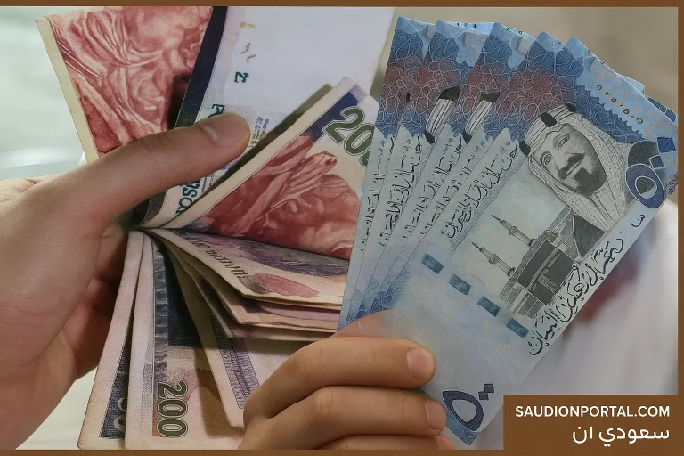 سعر الريال السعودي