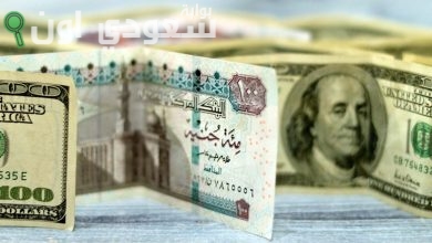 سعر صرف الدولار الأمريكي أمام الجنيه المصري