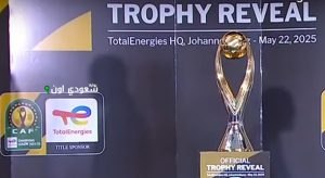 التصميم الجديد لكأس دوري أبطال إفريقيا