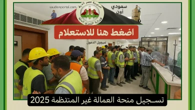 منحة العمالة الغير منتظمة
