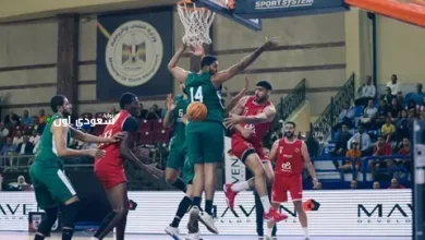 موعد مباراة الاهلى والاتحاد فى كرة السلة