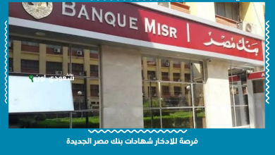فرصة للادخار شهادات بنك مصر الجديدة