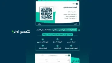 تصميم السجل التجاري الجديد