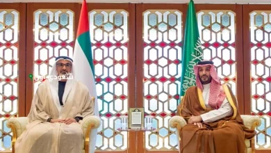 ولي العهد يجتمع بولي عهد أبوظبي