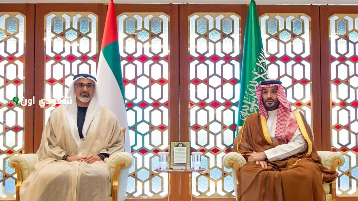 ولي العهد يجتمع بولي عهد أبوظبي