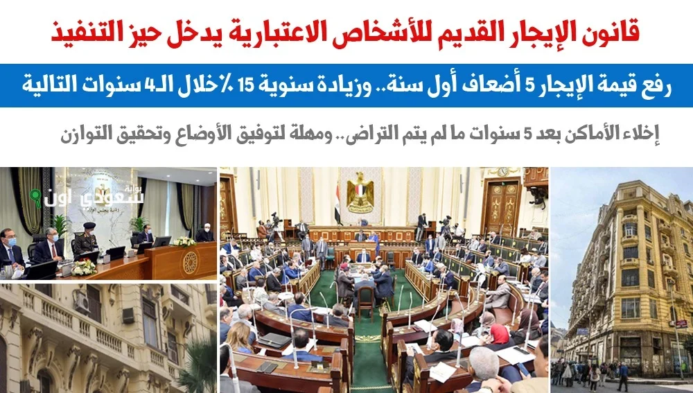 آخر أخبار الإيجار القديم: رفع قيمة الإيجار وتقسيم المناطق تصاعديًا بالاعتماد على هذه المعايير