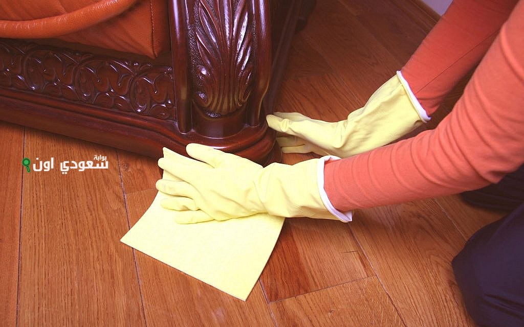 استخدمي زيت الزيتون على الخشب