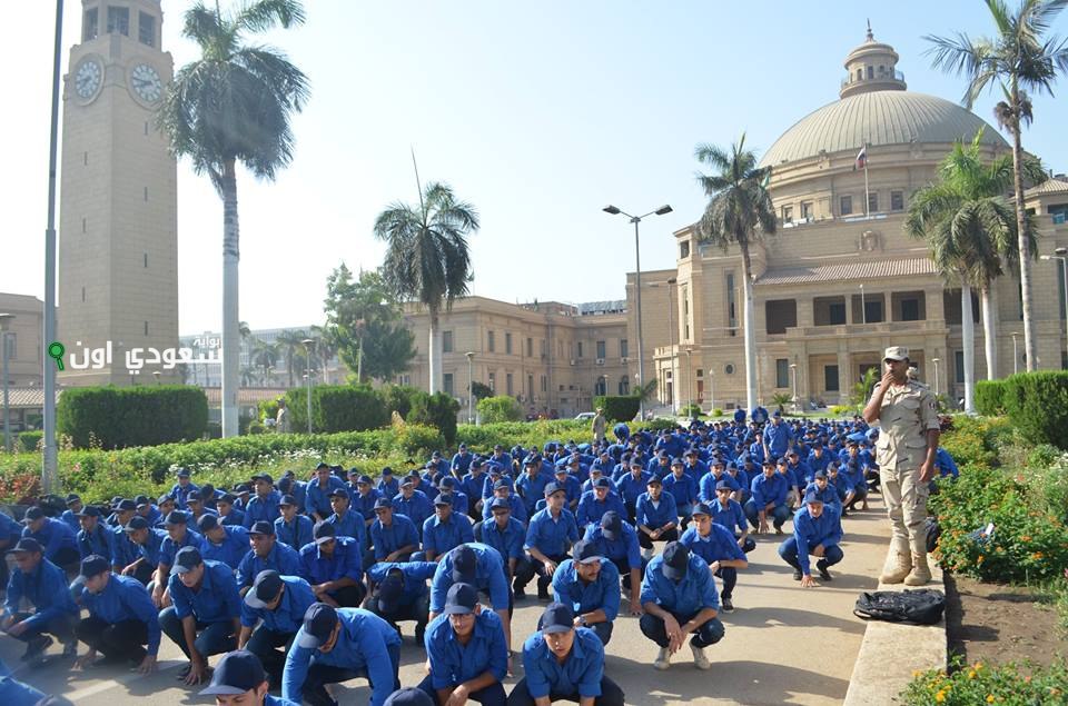 الالتحاق بدورة تربية عسكرية جامعة القاهرة