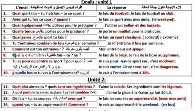جمعنالك أهم أسئلة اللغة الفرنسية المتوقعة في امتحان الثانوية