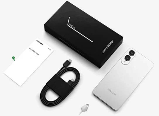 مواصفات Galaxy S25 Edge بمعالج Exynos وكاميرا 200MP.