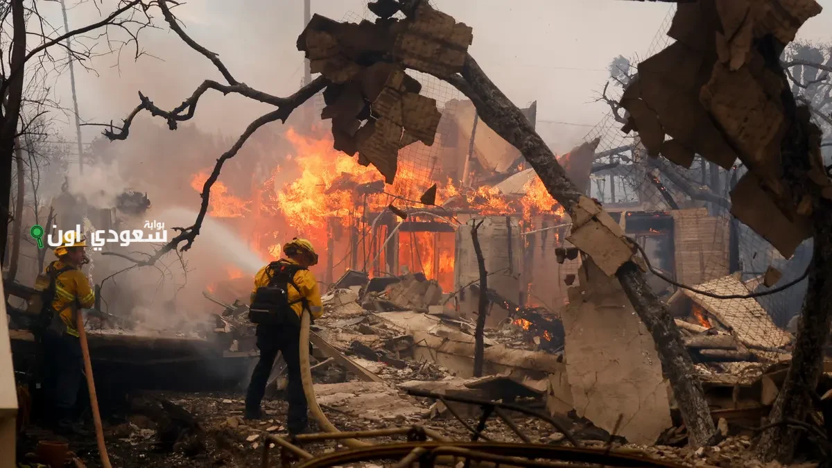 حرائق لوس أنجلوس