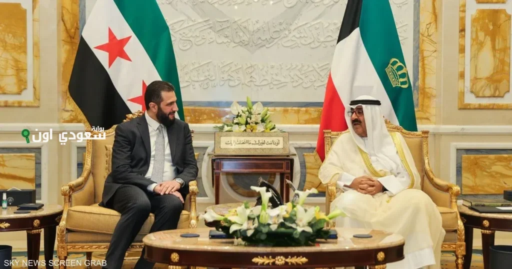 أمير الكويت والرئيس السوري يتباحثان سبل تعزيز العلاقات الثنائية بين البلدين