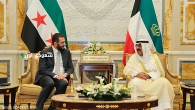أمير الكويت والرئيس السوري