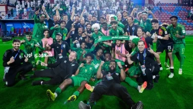 التحضيرات المكثفة للفريق الأخضر