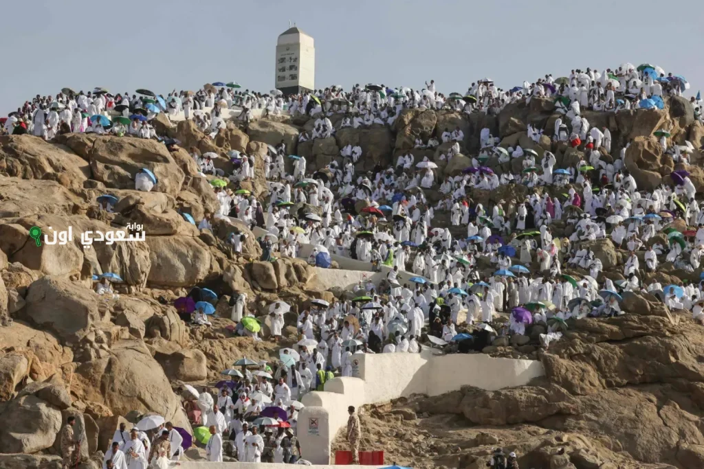 مسجد نمرة يرحب بالحجاج بسلاسة خلال خطبة عرفة والصلاة