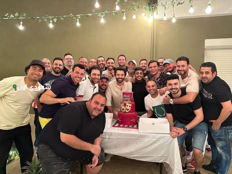 كريم محمود عبد العزيز يحتفل بعيد ميلاده