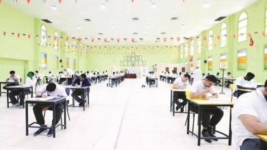 اختتام اختبارات الصفين العاشر والحادي عشر