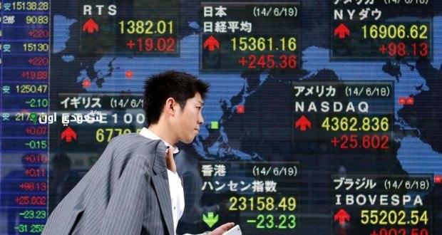 الأسهم الآسيوية تسجل ارتفاعاً مع تراجع التوترات الجيوسياسية