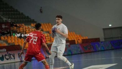 محمد عماد أوكا لاعب منتخب شباب كرة اليد