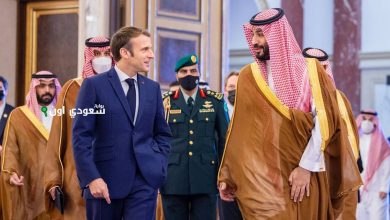 ولي العهد وماكرون