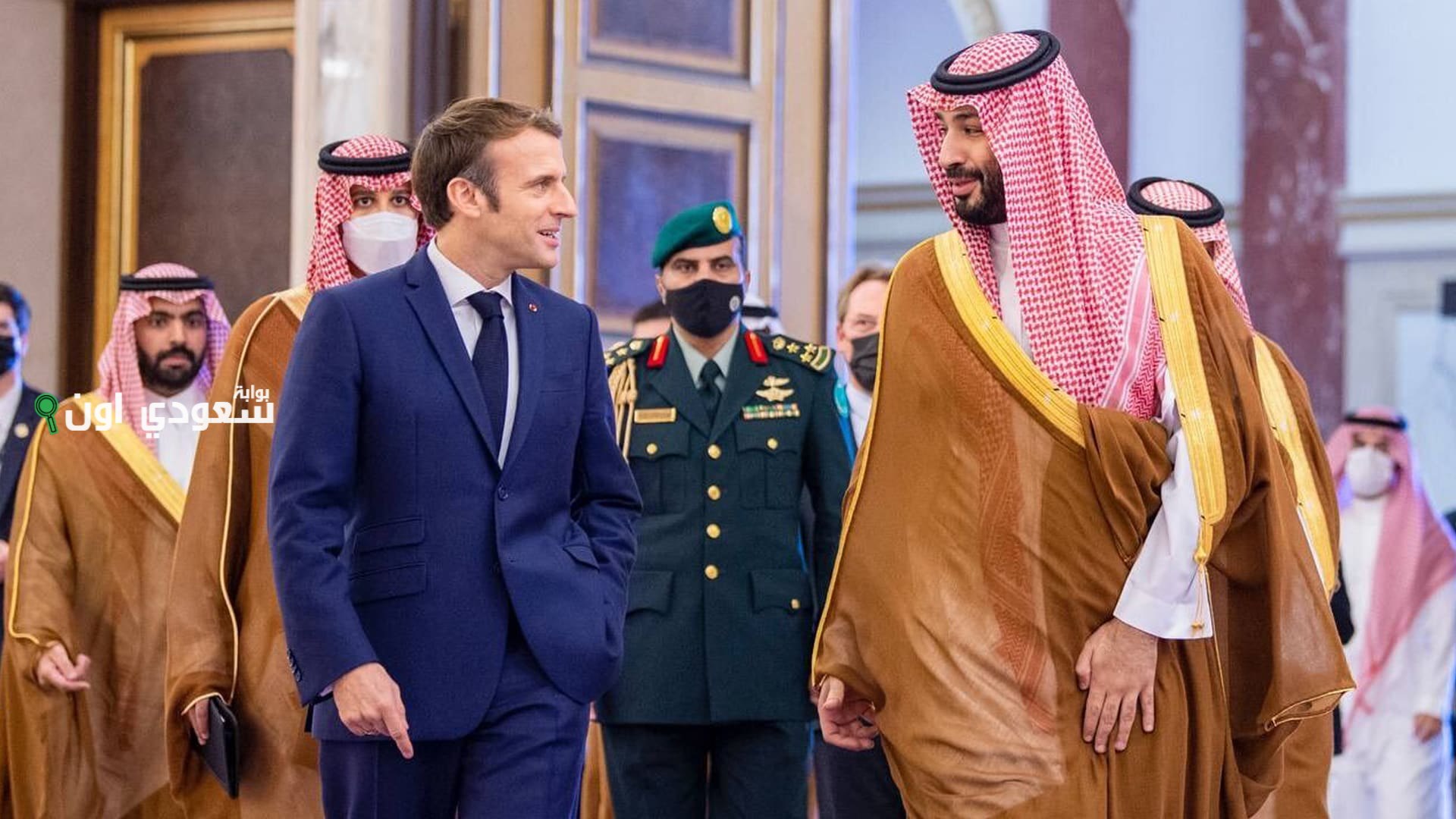 ولي العهد وماكرون
