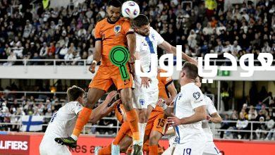 منتخب هولندا مع فنلندا