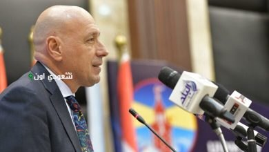 شريف العريان رئيس الاتحاد المصري