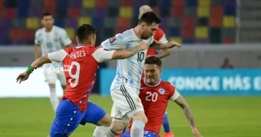 توقيت لقاء تشيلي والأرجنتين في تصفيات كأس العالم والقناة التي ستنقل المباراة مباشرة