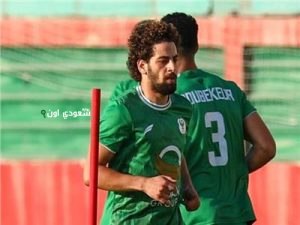 اللاعب محمد الشامي، مهاجم النادي المصري