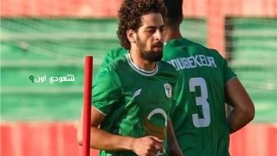 اللاعب محمد الشامي، مهاجم النادي المصري